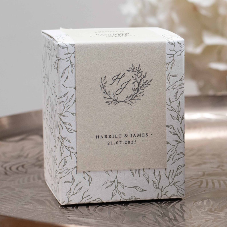 Personalised Wedding Candle Thoughtful, Unique, Personalised Wedding