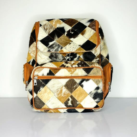 17 genuine leather laptop backpack Large Leather Roll Top Backpack Laptop 17