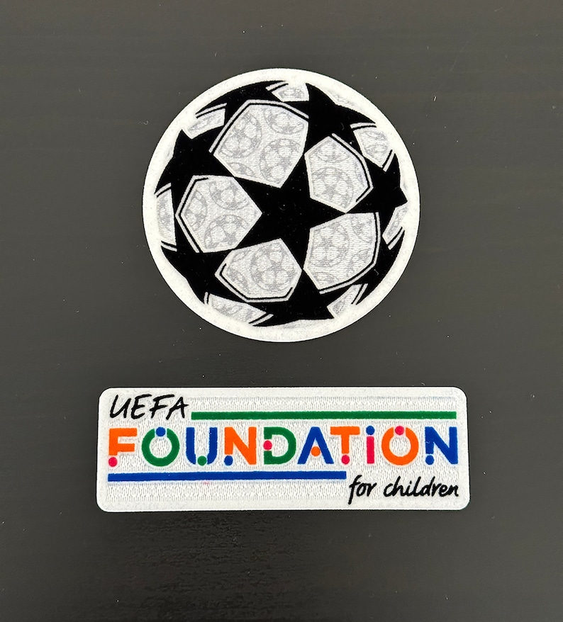 Patch Champions League 23/24 22/23 UEFA foundation for children image 1