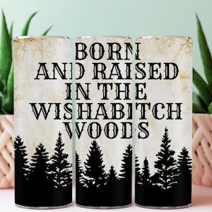 Wish A Bitch Would -  20 oz Skinny Tumbler Sublimation Design Digital Download PNG Instant DIGITAL ONLY, Bitch Tumbler