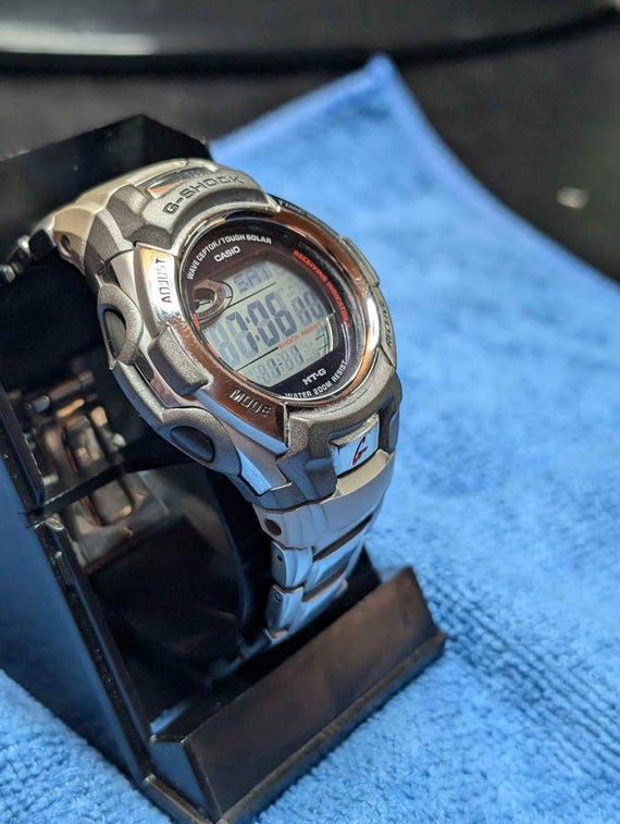 Casio G shock MTG 900 2638 Tough Solar Wave Intercept World Time Men s Watch Etsy Australia