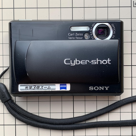 With Box! Sony Cybershot DSC-T1 Black (2004) Y2k Digicam - Etsy