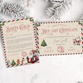 EDITABLE BUNDLE Approved Letter from Santa Approved Letter + Nice List Certificate Editable Template Printable Instant Download, Canva product logo