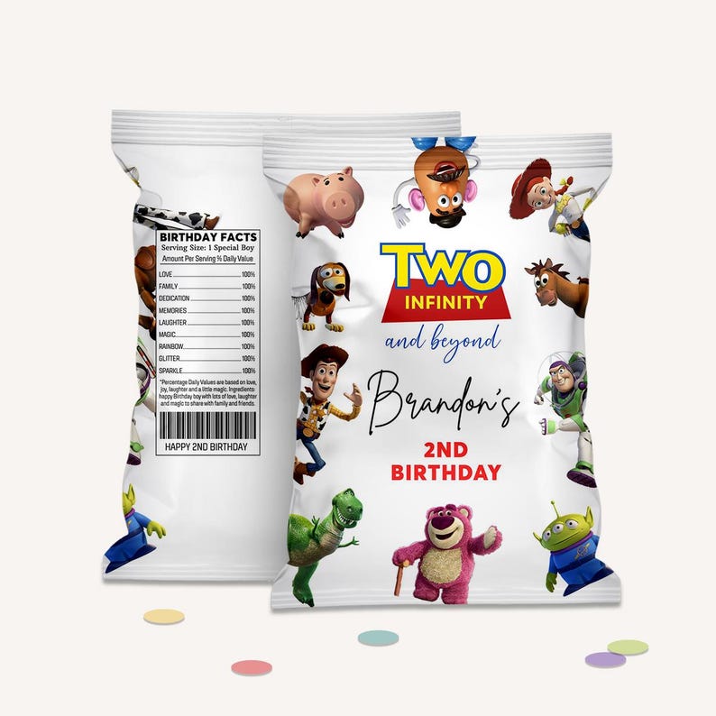 Toy Story Party Kit, Toy Story Birthday Decoration, Printables Chip bag, Water Bottle, Caprisun Labels, Toy Story Party Favors, Decor, B300