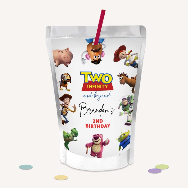 Toy Story Party Kit, Toy Story Birthday Decoration, Printables Chip bag, Water Bottle, Caprisun Labels, Toy Story Party Favors, Decor, B300