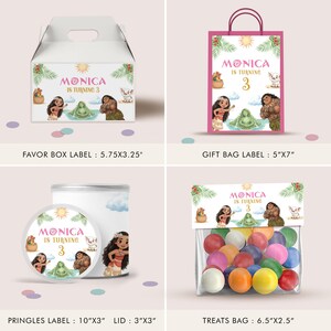Moana Birthday Bundle, Ocean Theme Party Decorations, Custom Sign, First Birthday, Printable Digital Download, B679