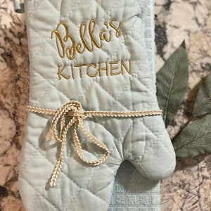 Personalized -Oven Mitt