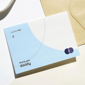 Grußkarte mit den Worten I Love You und Wertschätzung | Der glückliche Farther's Day | Druckbarer Umschlag enthalten | DIGITALER DOWNLOAD