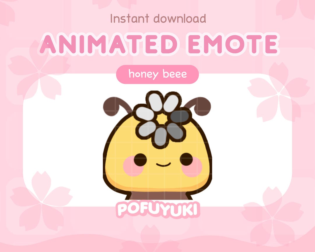 Animated Bee Loading Emote for Twitch, Discord & Youtube Streamers ...