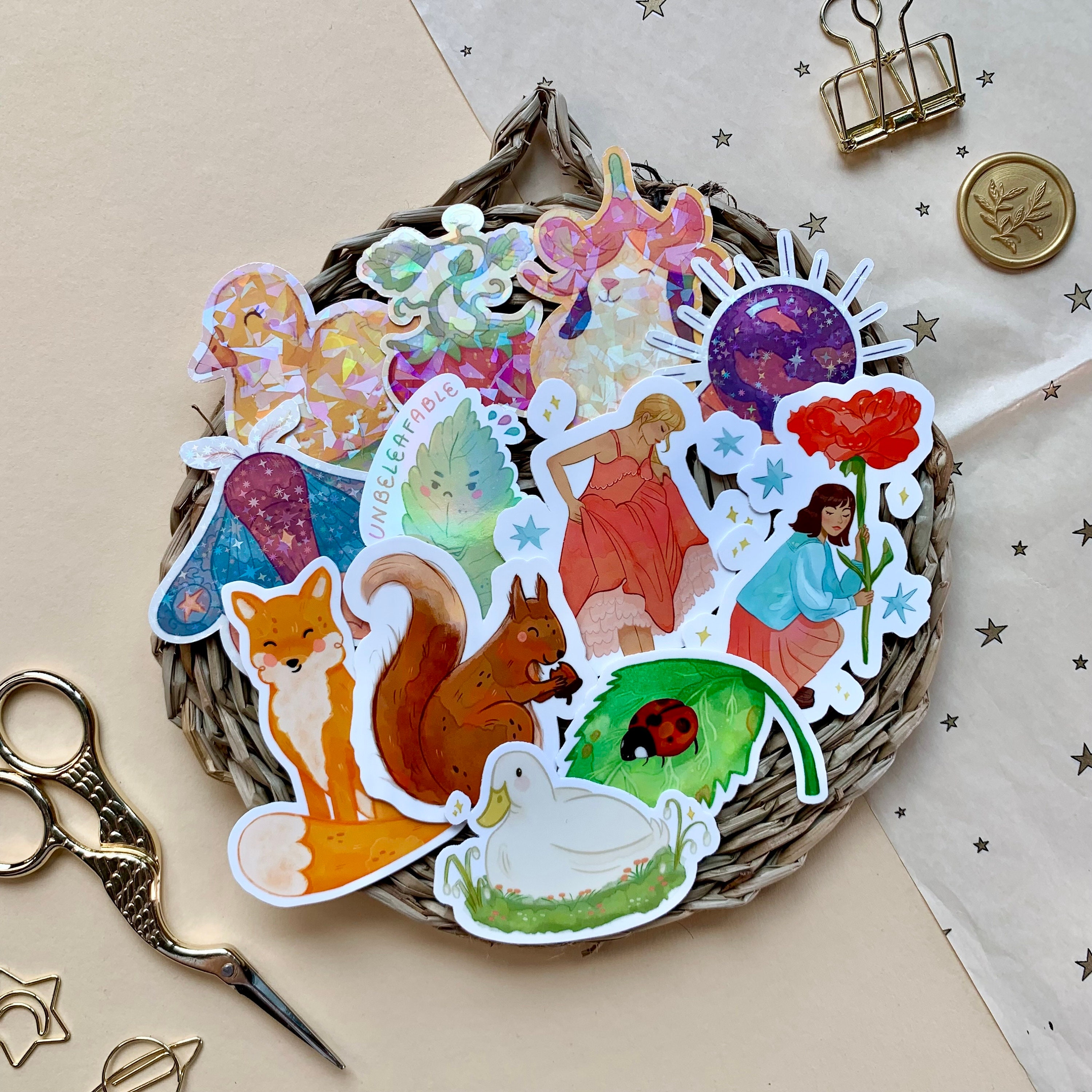 Sticker Mystery Bag // 3 for the Price of 2 // for Scrapbooking ...