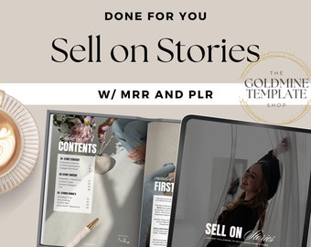 Sell on Stories eBook/guide with Master Resell Rights (MRR) and Private Label Rights (PLR), Done For You Ebook MRR
