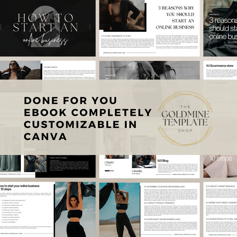How to Start an Online Business Ebook Template With Master Resell ...
