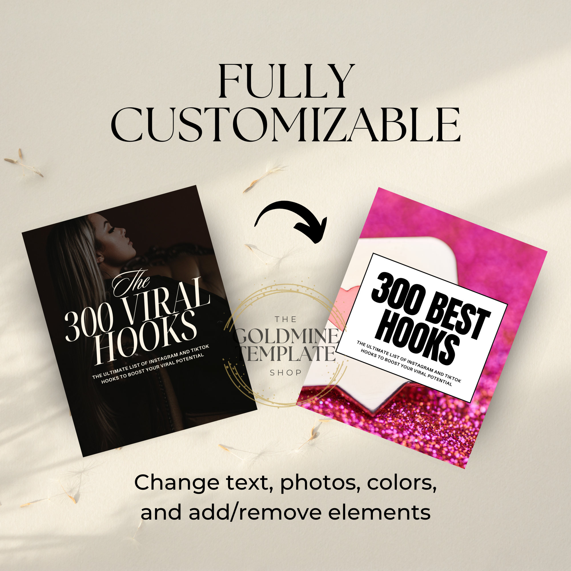300 Viral Hooks for Instagram Reels & Tiktok Videos, With Master Resell ...