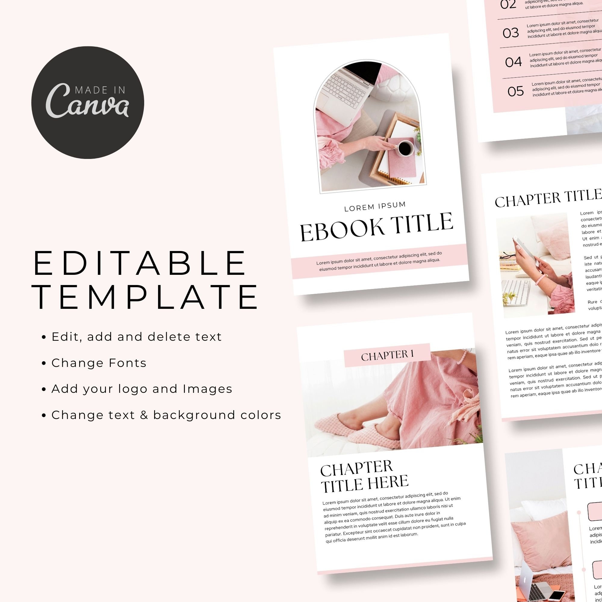 MRR Canva Ebook Resell Template With Master Resell Rights Done for You ...