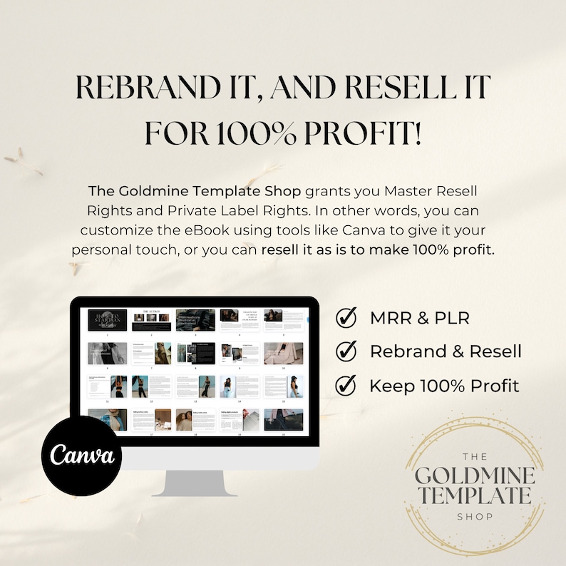 How to Start an Online Business Ebook Template With Master Resell ...