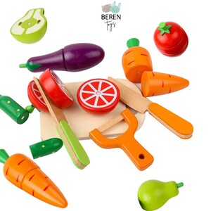 Children's Small Toys Set Fresh Fruit Vegetables Cutting Toy Funny