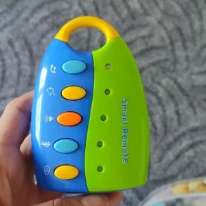 Musical Smart Remote Keys Fake Car Keys Toy With Sound And Led Lights Early  Educational Toy For Kids Baby Travel Play