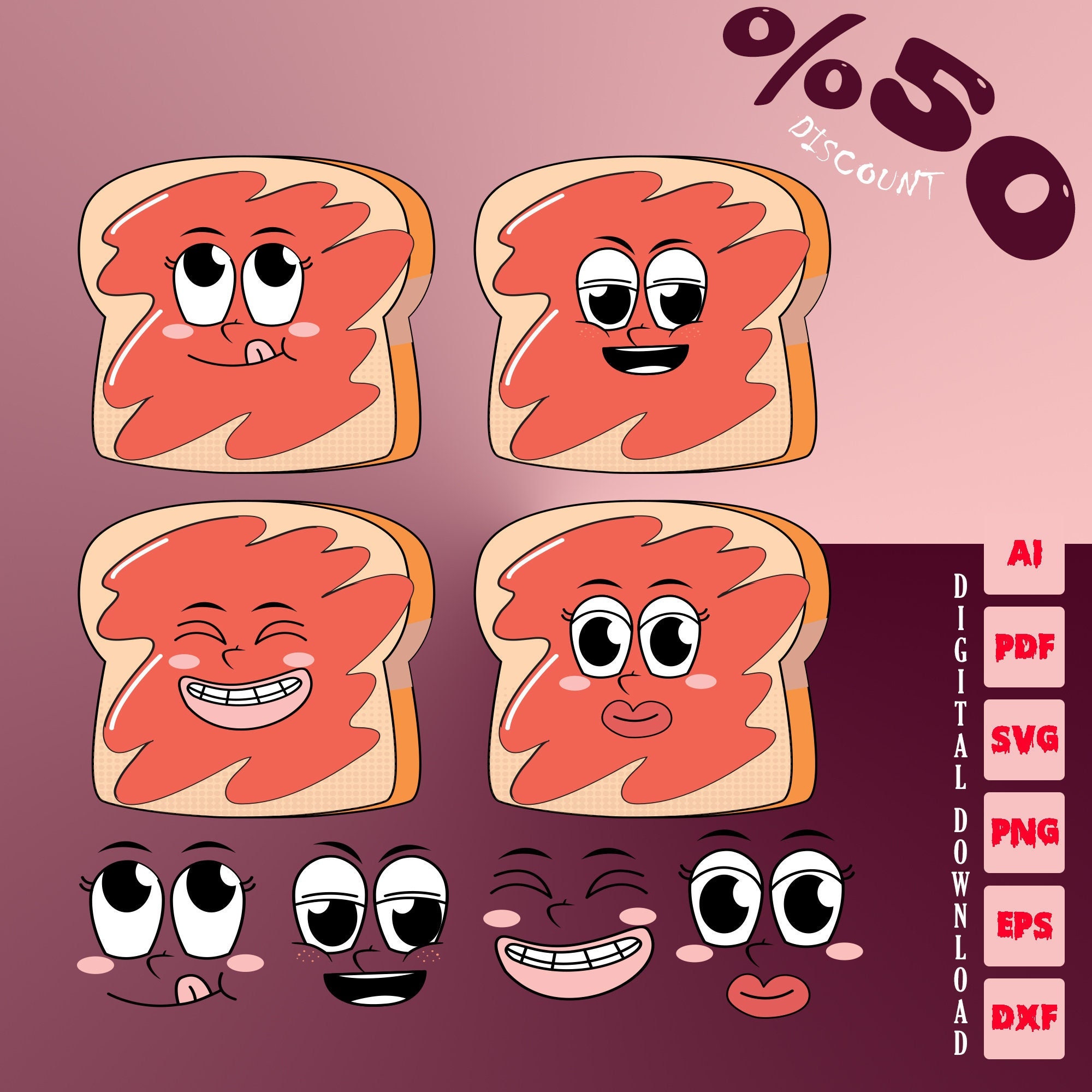 Cricut Brick Faces Png Retro Png Smiley Face Svg Retro Etsy