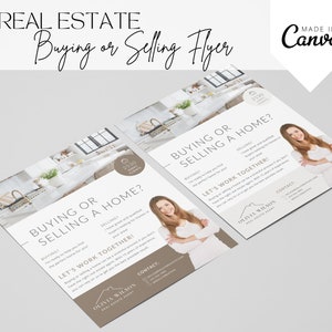Folleto de compraventa de bienes raíces / Carta de bienvenida al vecino / Folleto de agricultura / Presentación de agente inmobiliario / Marketing inmobiliario / Plantilla de Canva