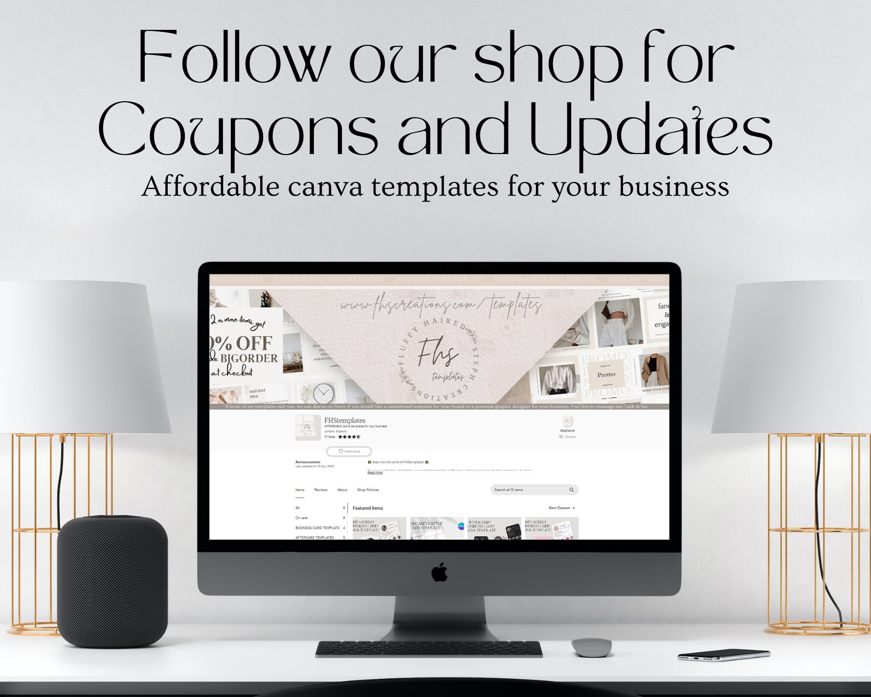 Link in Bio Template Canva| Linktree Canva Template| Instagram Landing ...