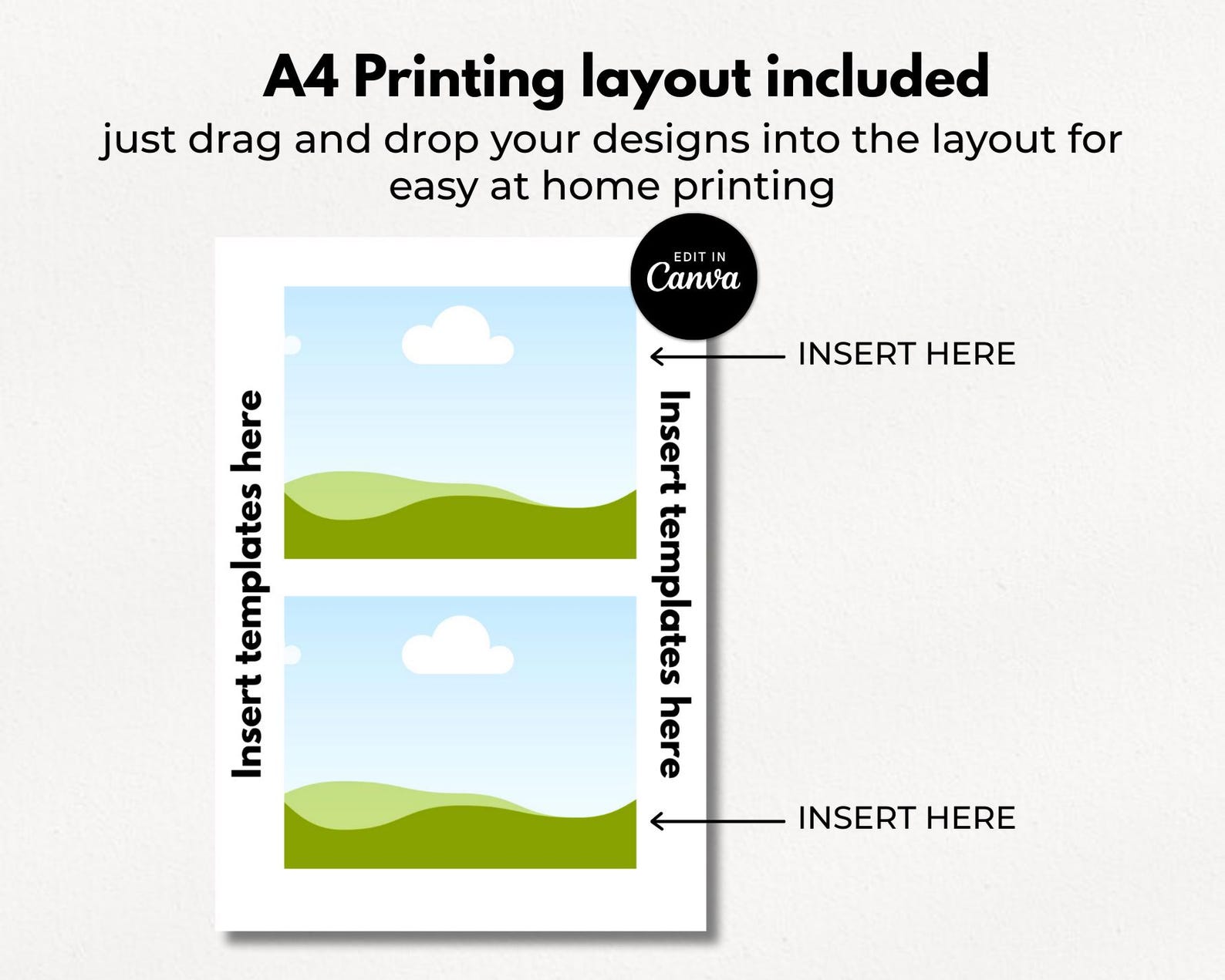 Tattoo Aftercare Card Template, Editable Tattoo Care Instructions