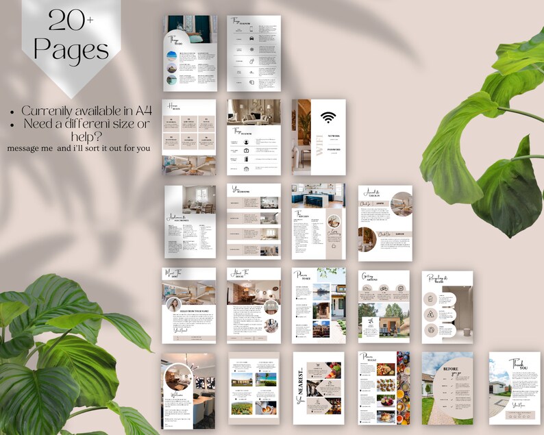 Airbnb Welcome Book Template House Host Manual Guidebook Template Real Airbnb Welcome Book Template House Host Manual Guidebook Template Real