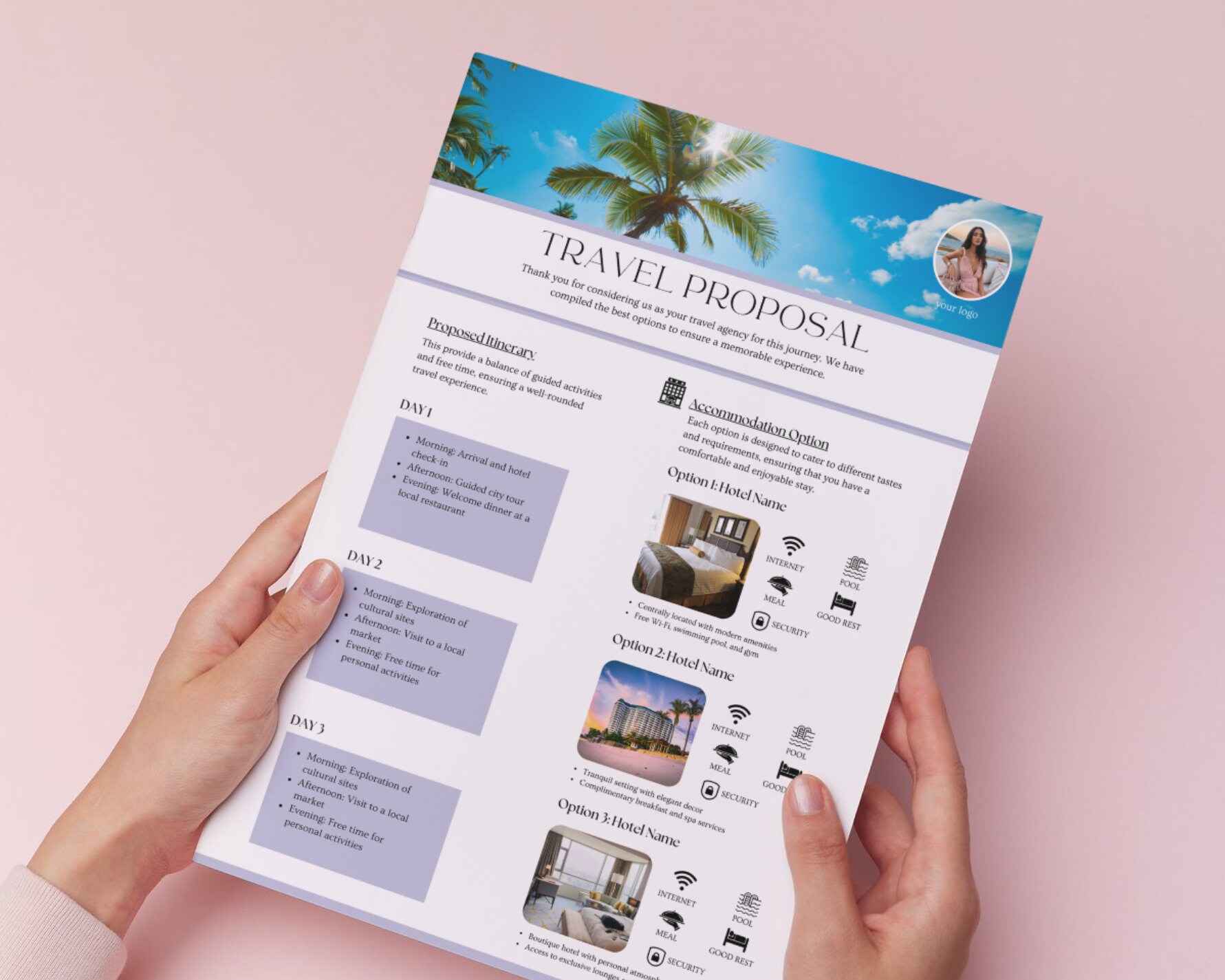 Image 3 for Travel Proposal Template