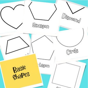 Basic Shapes Worksheets