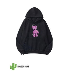 Estoy muy bien, sudadera con capucha, sudadera con capucha hip hop, sudadera de gran tamaño, sudadera con capucha unisex, sudadera con capucha estampada bien