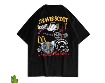 ★入手困難★Travis Scott Highest T-Shirt Travis Scott Jordan Cactus Jack Highest T Shirt Brown - Prior |