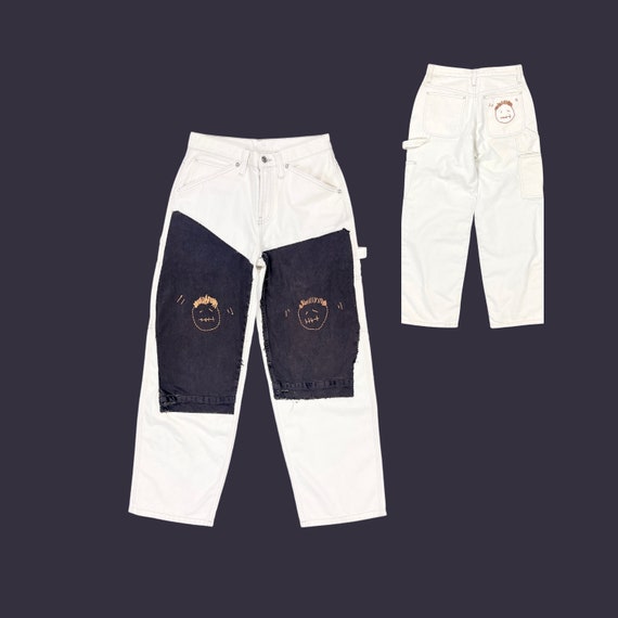 パンツ twist badge Hand Stitch Baggy Jorts Buy Djeanxa Jorts for Women Baggy Y2k Bermuda Jean Shorts Button