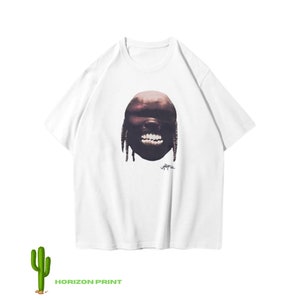 Travis Scott Utopia Teeth T-Shirt , Oversize Hip Hop T-Shirt, Print Tee, Cactus Jack Tshirt