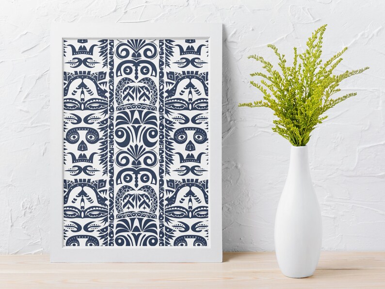 Polynesian Patterns | Seamless Digital Patterns | Instant Download ...