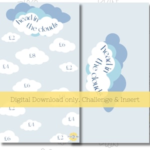 Head in the Clouds Saving Challenge & Insert