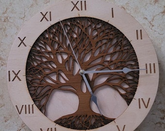 Tree of Life Wall Clock