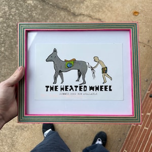 MADE TO ORDER - Recycled Skateboard Picture Frame / Handmade Picture Frame / Solid Wood / Custom Wood Picture Frames / Gallery Wall Decor