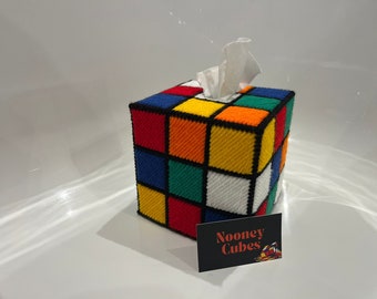 Tissue Box Cover With Black Outline
