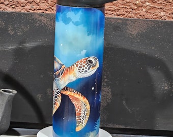 20 ounce Hogg Duo lid sublimation tumbler