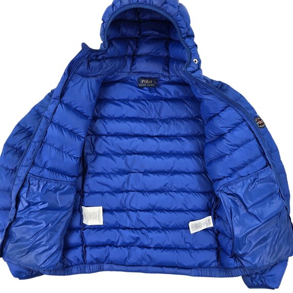 Puffer polo jacket hot sale
