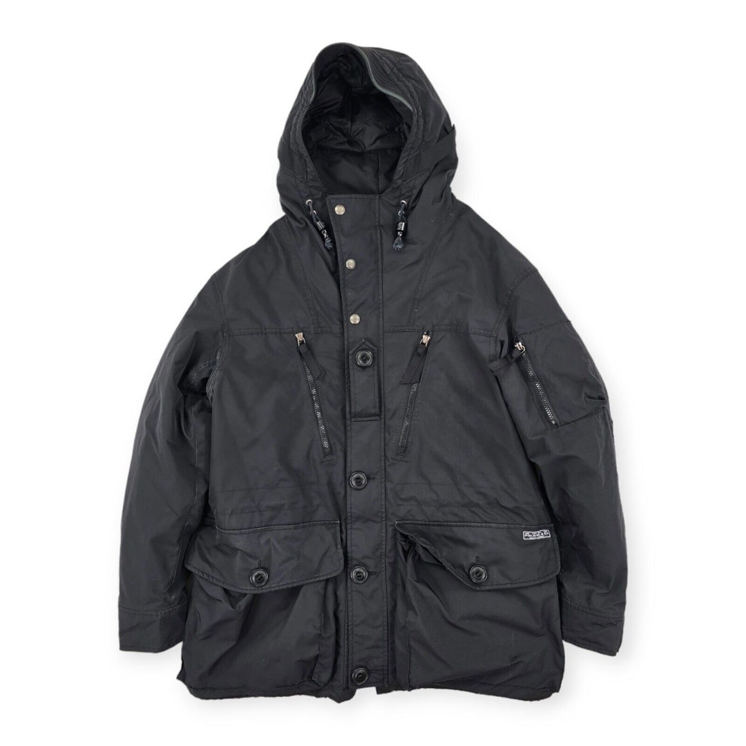 Ralph Lauren POLO RALPH LAUREN Down Parka Men's Size S polyester navy blue type Vintage Second Hand