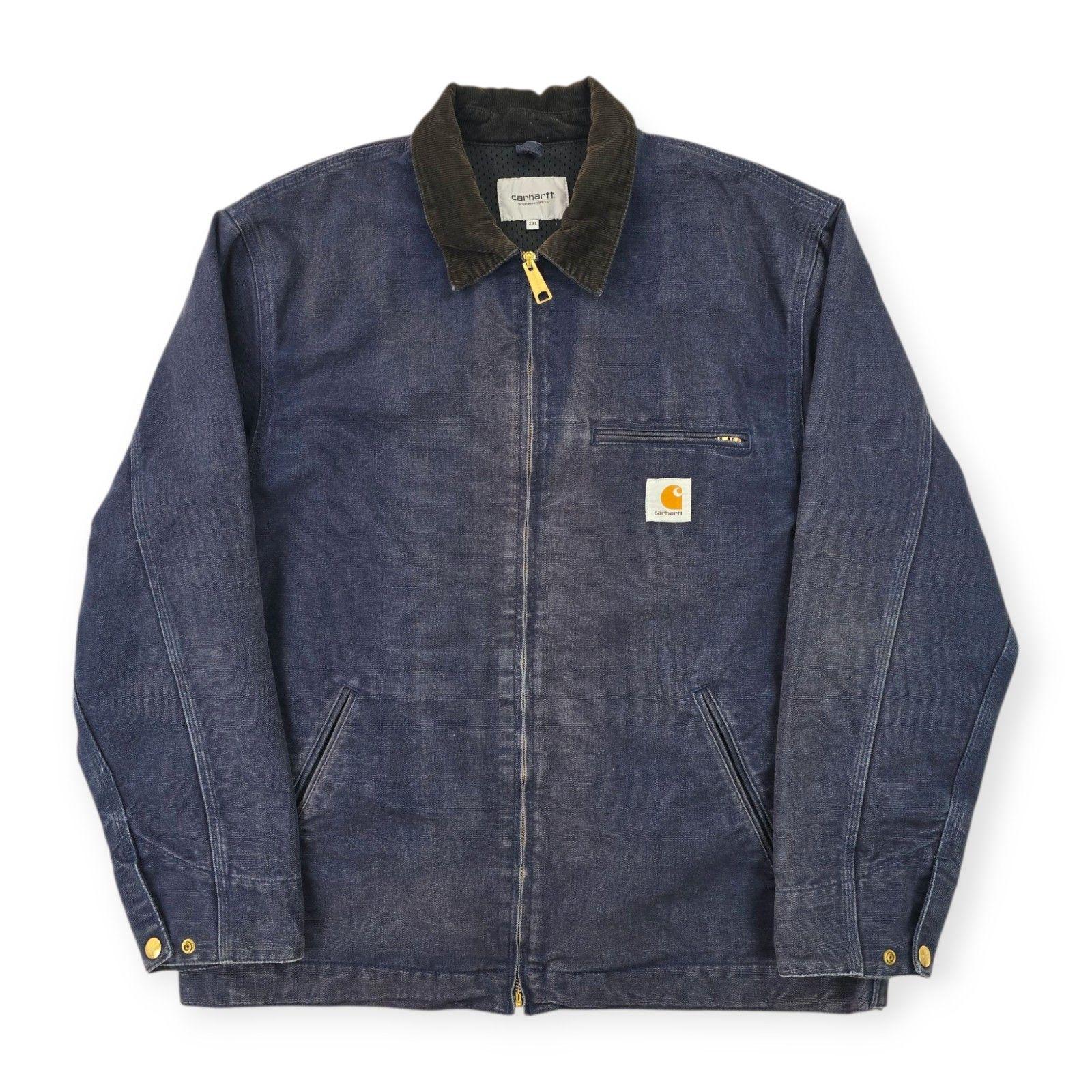 Carhartt WIP Detroit Mesh Lined Jacket Blue Men's XXL - Etsy