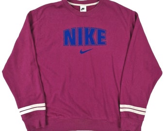 Nike Spellout Sweatshirt Purple Men's XL