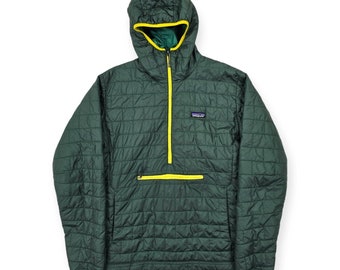 Patagonia Nano Puff Bivy Pullover Jacket Verde da uomo Large