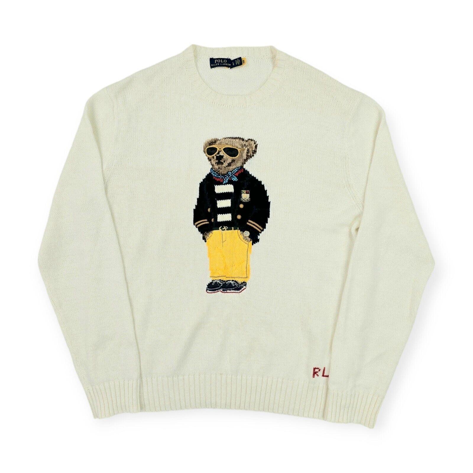 Polo ralph lauren bear knit online