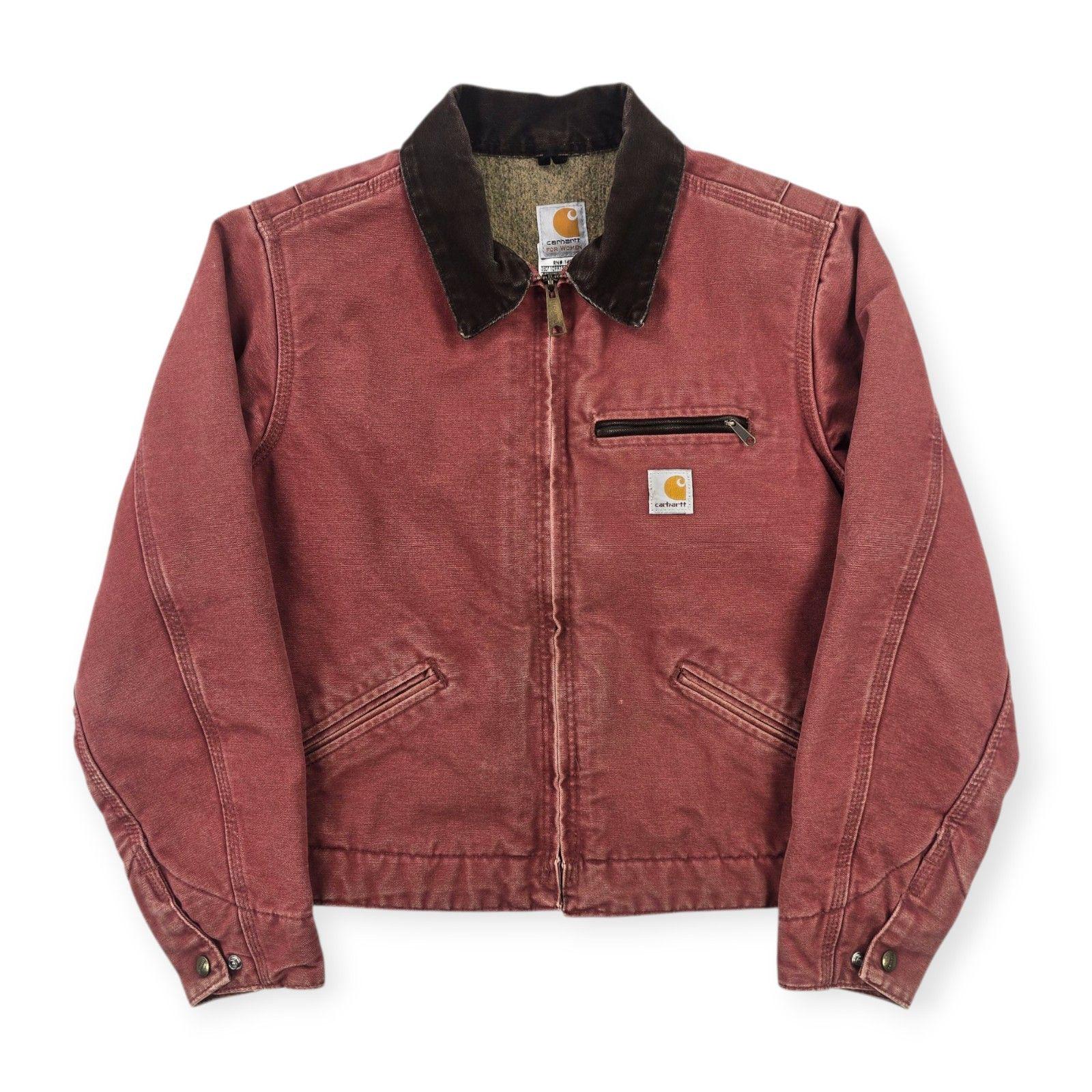 Carhartt Detroit WJ097 VRS Vintage Workwear Jacket Pink Women's