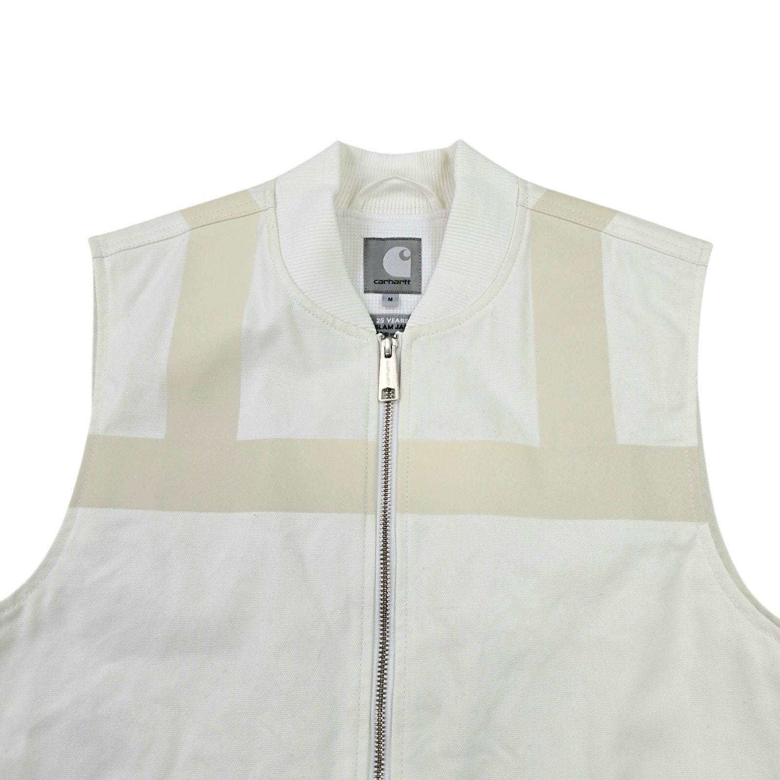 Carhartt WIP X Slam Jam 25 Years Gilet Vest Jacket White Men's