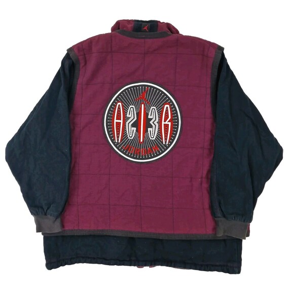 Nike Air Jordan Vintage Spellout Flight Vest Jacket Men s Small Etsy Ireland