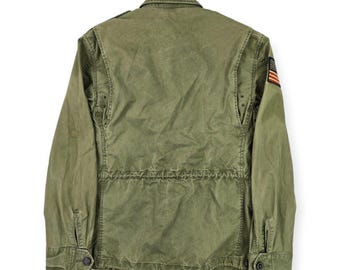 R.Lauren ミリタリージャケット オリーブグリーン　パッチディテール Polo Ralph Lauren パッチディテール ジャケット | グリーン