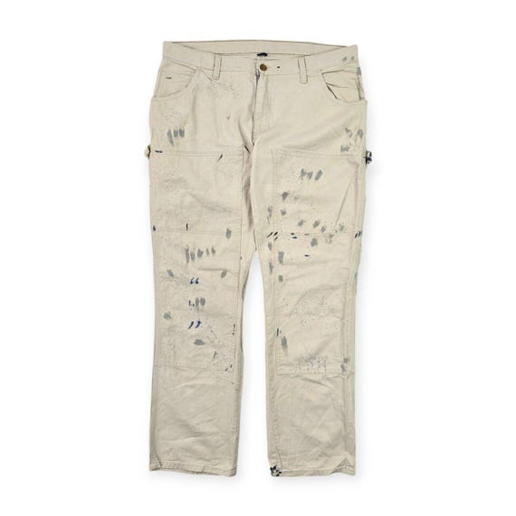 Polo Ralph Lauren Vintage Double Knee Carpenter Trousers Grey 