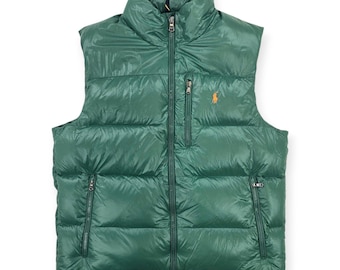 Polo Ralph Lauren RL/150 Down Puffer Gilet Jacket Black Men's